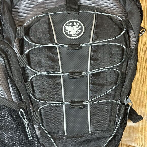 Ride Free Backpack Bungee Cord‎ Back Pack Rip Cord Backpack - Picture 8 of 13